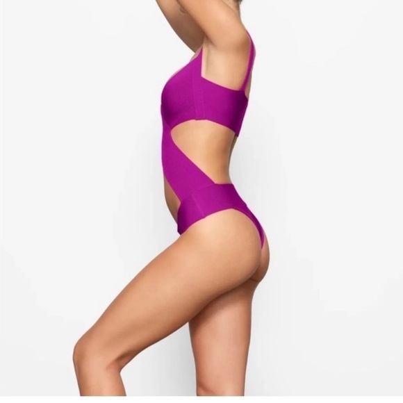 NWT Skims Knit Swim Bandage Monokini 3X - Picture 3 of 8